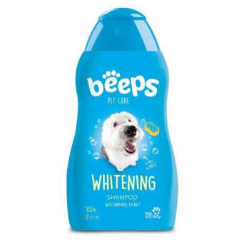 Shampoo Sbiancante per Cani | Shinypet Beeps - 500 ml - 