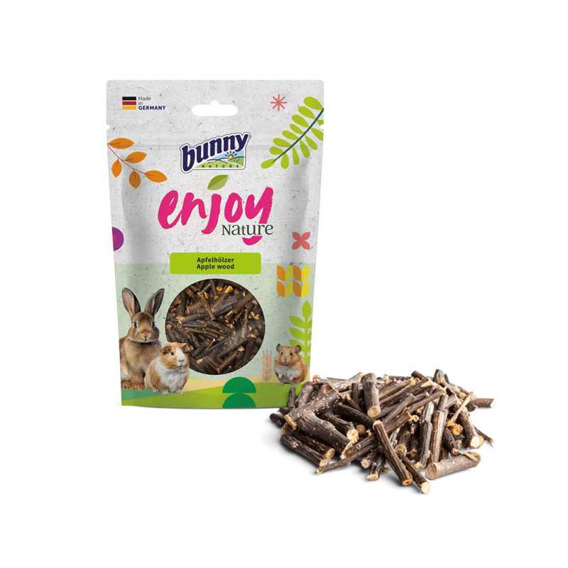 Bunny - Enjoy Nature Legno Melo Per Conigli Nani E Roditori 100 gr. Bunny - Enjoy Nature Legno Melo Per Conigli Nani E Roditori 100 gr.