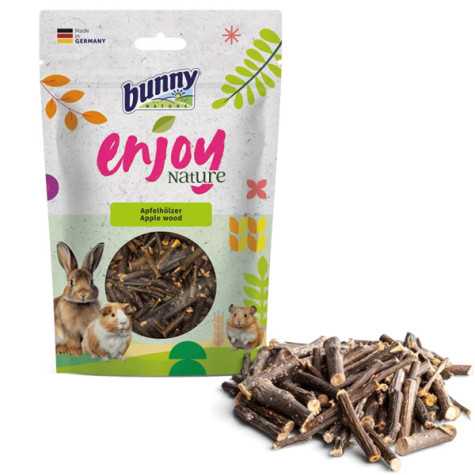 Bunny - Enjoy Nature Legno Melo Per Conigli Nani E Roditori 100 gr. - 