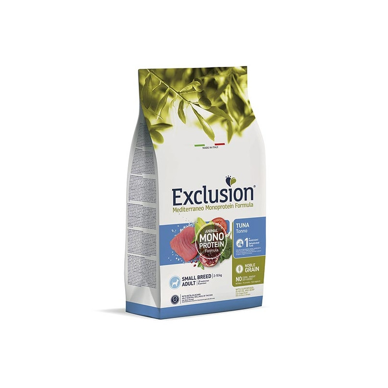 AUSSCHLUSS Mediterraner Monoproteic Adult kleiner Thunfisch 2 kg.