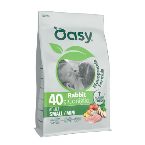 OASY One Animal Protein Adult Small & Mini mit Kaninchen 2 kg. - 