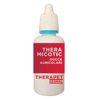 THERAPET Theramicotic Gocce Auricolari Cane e Gatto 25 ml.
