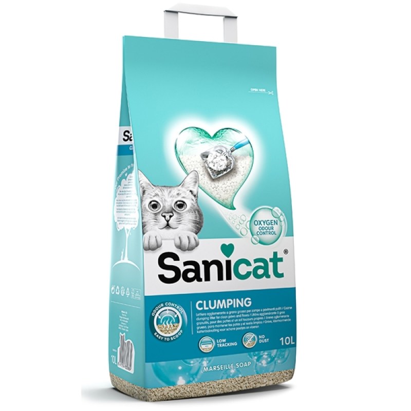 SANICAT Clumping al Sapone di Marsiglia 10 L. SANICAT Clumping al Sapone di Marsiglia 10 L.