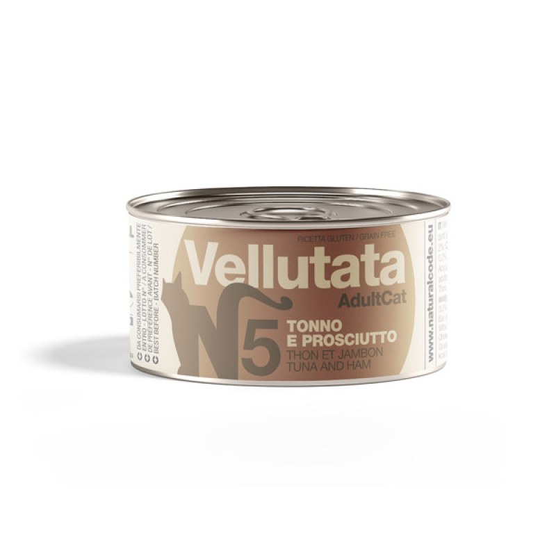Natural Code Vellutata N5 Tonno e Prosciutto 85 g. Natural Code Vellutata N5 Tonno e Prosciutto 85 g.