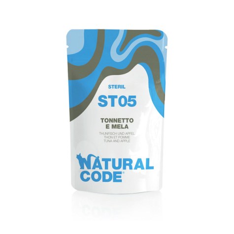 Natural Code St05 Tonnetto con Mela 70 g.