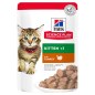 Hill.s Gatto Teneri Bocconcini in Salsa Kitten Tacchino 85 g.