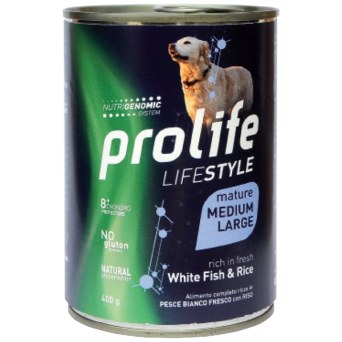 Prolife Cane Mature M/l Wuite Fish 400 g.