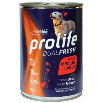 Prolife Dual Fresh ADULT M/l Manzo 400 g
