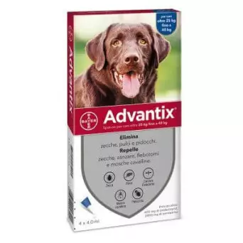 Advantix Spot-On für Hunde 25-40 kg