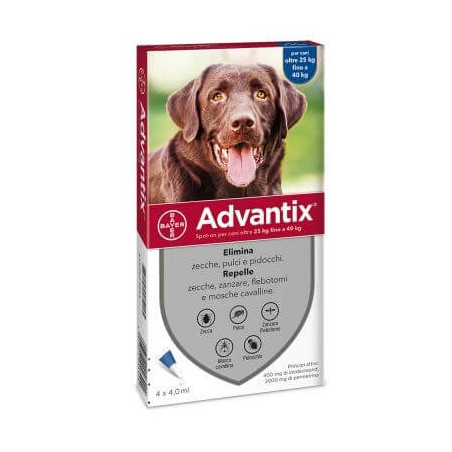 Advantix Spot-On per cani 25-40 kg - 