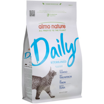 Almo Nature - Adult Cat Daily Sterilised Tonno 1,20KG - 