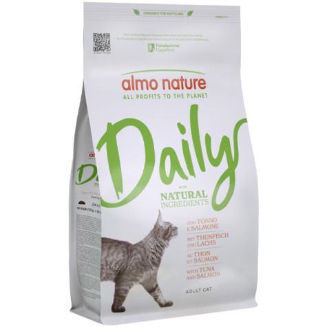 Almo Nature - Adult Cat Daily Maintenance Tonno e Salmone 1,20KG - 