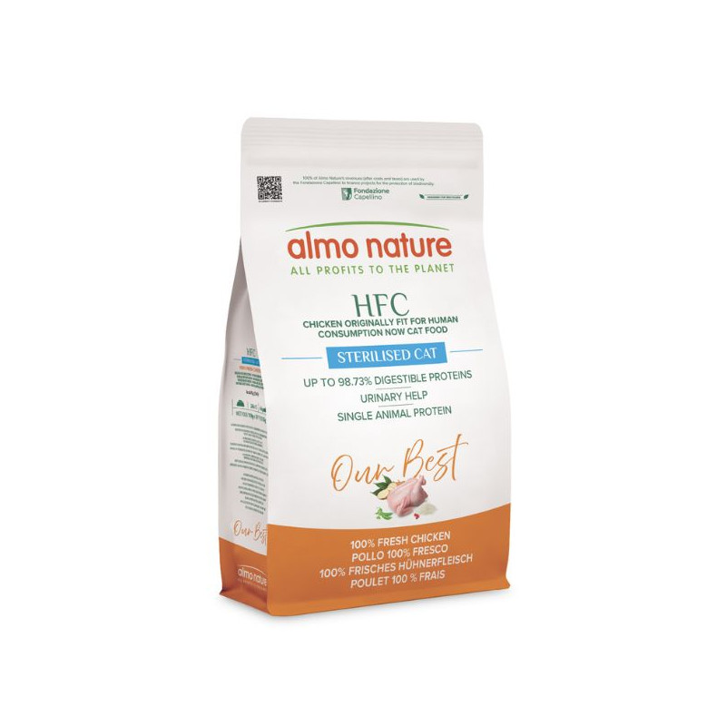 Almo Nature - HFC Sterilizzato Pollo 1,20KG (Gatto) Almo Nature - HFC Sterilizzato Pollo 1,20KG (Gatto)