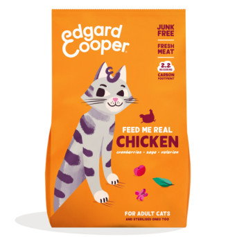 Edgard&Cooper - Cat Adult Pollo Fresco 2KG - 