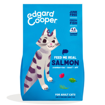 Edgard&Cooper - Cat Adult Salmone Fresco 4KG - 