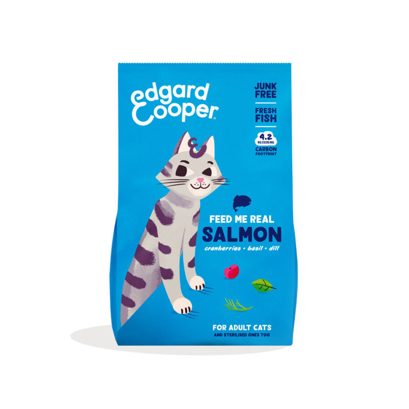 Edgard&Cooper - Cat Adult Lachs Fresco 4KG Edgard&Cooper - Cat Adult Lachs Fresco 4KG