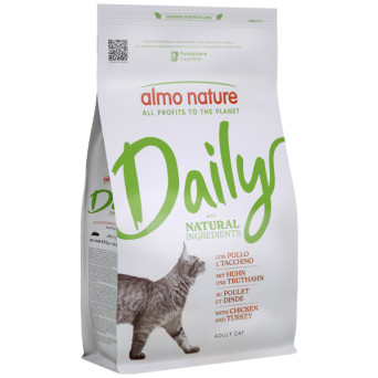 Almo Nature - Adult Cat Daily Maintenance Pollo e Tacchino 1,20KG - 