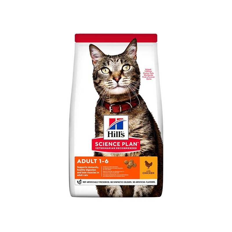 Hill's - Science Plan Cat Adult avec Poulet 3KG