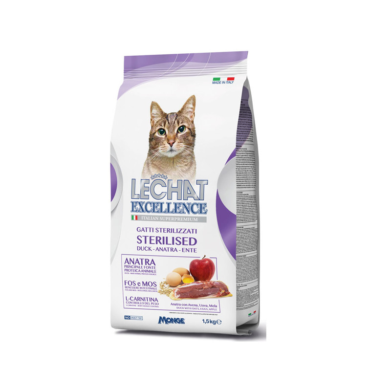 Lechat - Excellence Sterilised Anatra 1,50KG