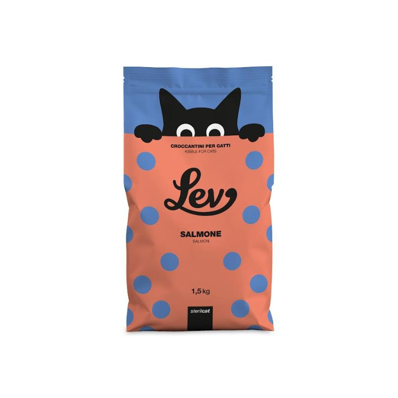 Lev - Dry Cat Sterilized Salmon 1,50KG Lev - Dry Cat Sterilized Salmon 1,50KG