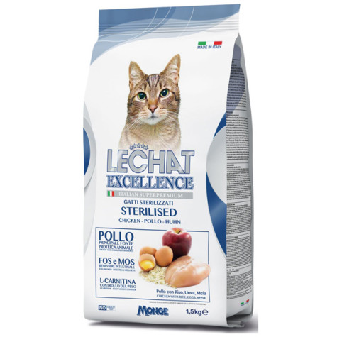 Lechat - Excellence Sterilised Pollo 1,50KG - 