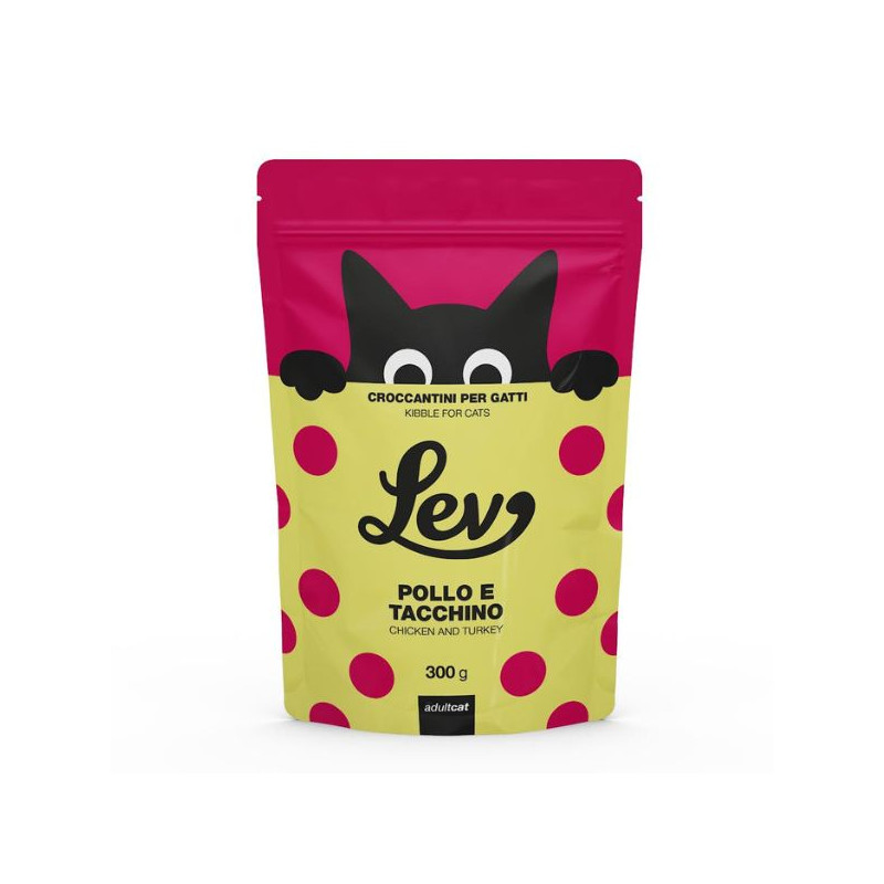 Lev - Dry Cat Huhn und Truthahn 300GR Lev - Dry Cat Huhn und Truthahn 300GR