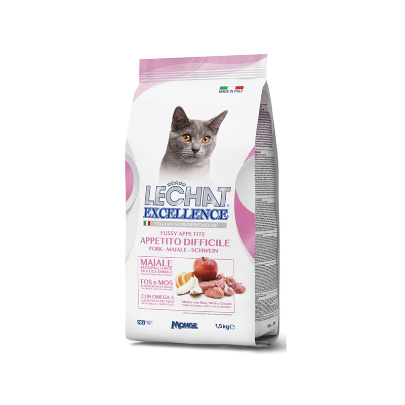 Lechat - Excellence Appetito Difficile Porc 1,5 kg