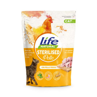 Life Pet Care - Life Cat Sterilized con Pollo 800GR -