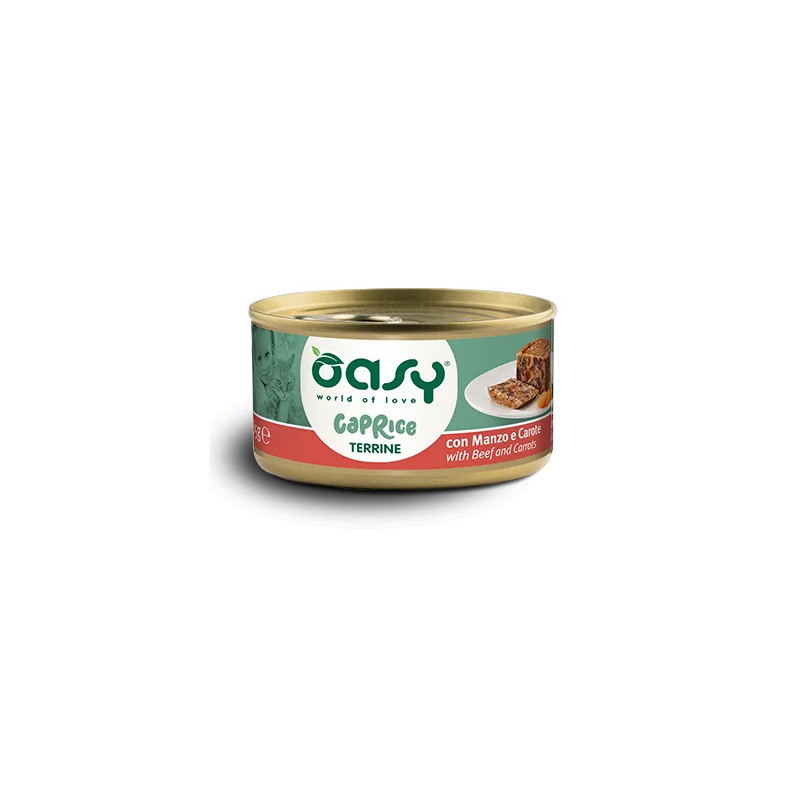 Oasy - Cat Adult Caprice Terrina with Beef and Carrots 85GR