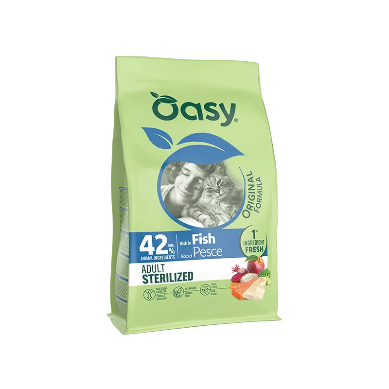 Oasy - Original Formula Cat Adult Sterilised Fisch 1,50KG Oasy - Original Formula Cat Adult Sterilised Fisch 1,50KG