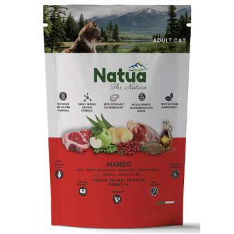 natua - Dry Line Adult Cat Manzo 350GR - 