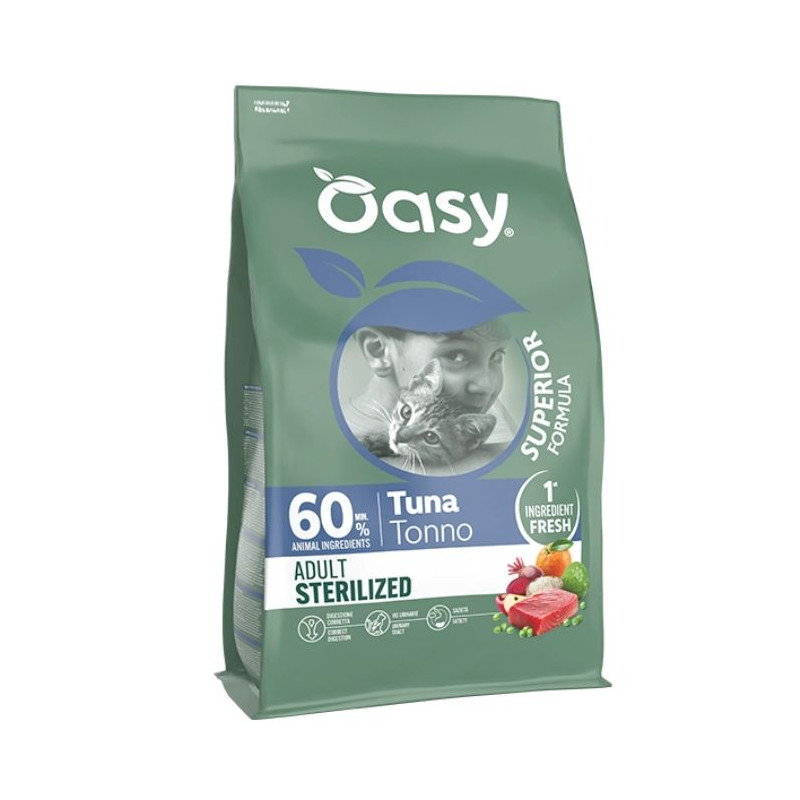 Oasy - Superior Formula Cat Adult Sterilised Thunfisch 1,50KG