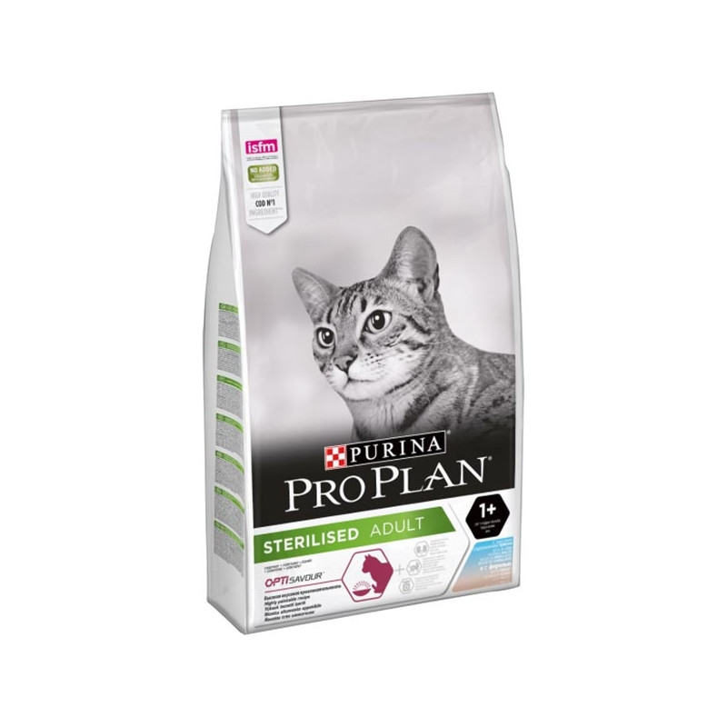Purina - Pro Plan Sterilised Adult Optisavour con Merluzzo e Trota 10KG (Gatto)