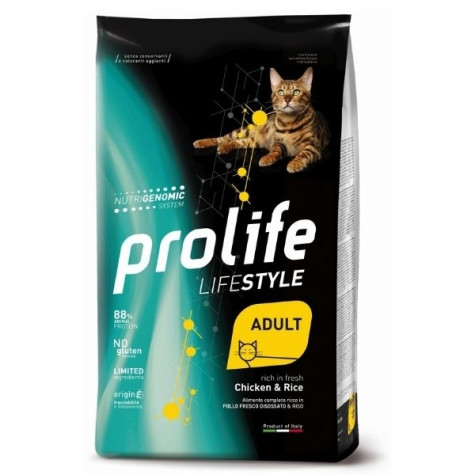 Prolife - Life Style Adult Chicken & Rice 7KG (Gatto) - 