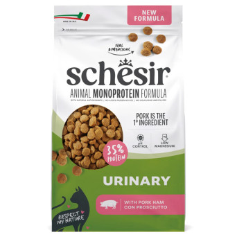 Schesir - Cat Adult Urinary Animal Monoprotein Formula Prosciutto 400GR - 