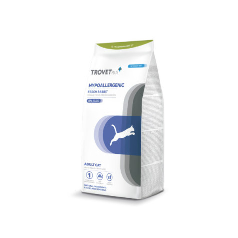 Trovet - Plus Cat Adult Hypoallergenic Coniglio Fresco 2,50KG -