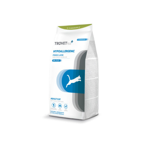 Trovet - Plus Cat Adult Hypoallergenic Agnello Fresco 1,20KG - 