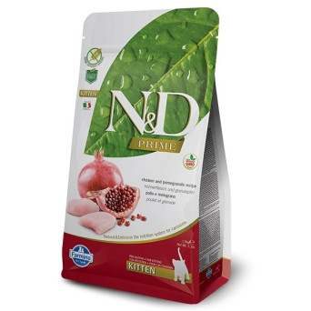 Farmina - Natural & Delicious Prime Kitten con Pollo e Melograno 5KG - 