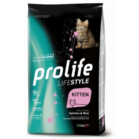 Prolife - Life Style Kitten Salmon & Rice 1,50KG - 