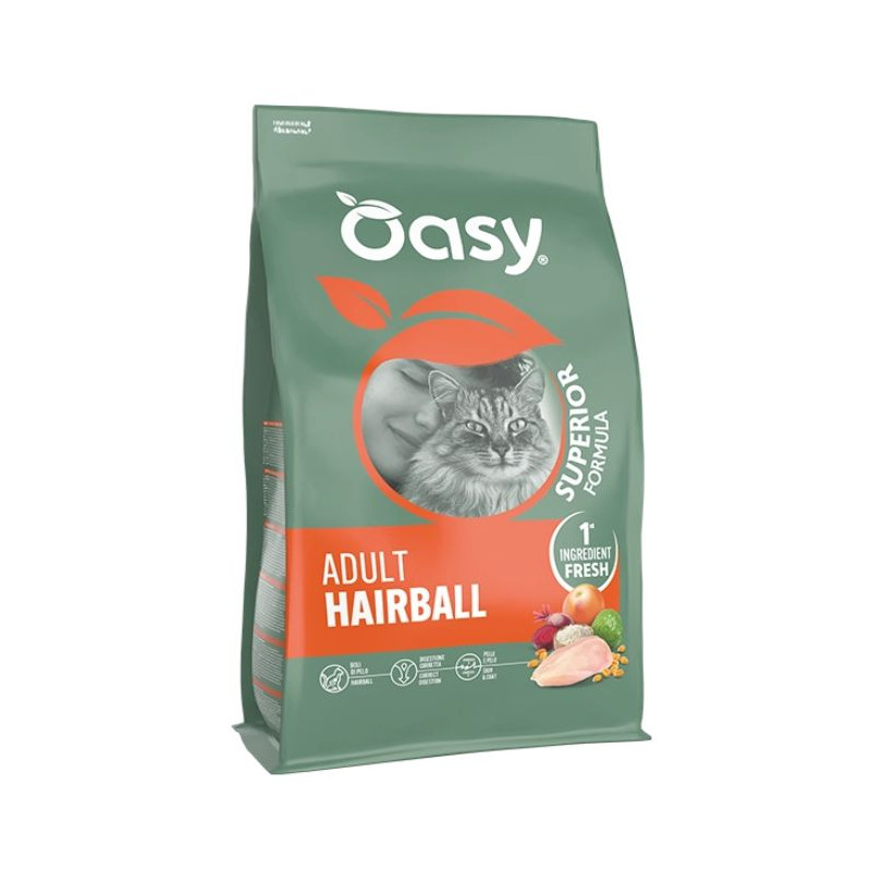 Oasy - Superior Formula Cat Adult Hairball 1,5 kg