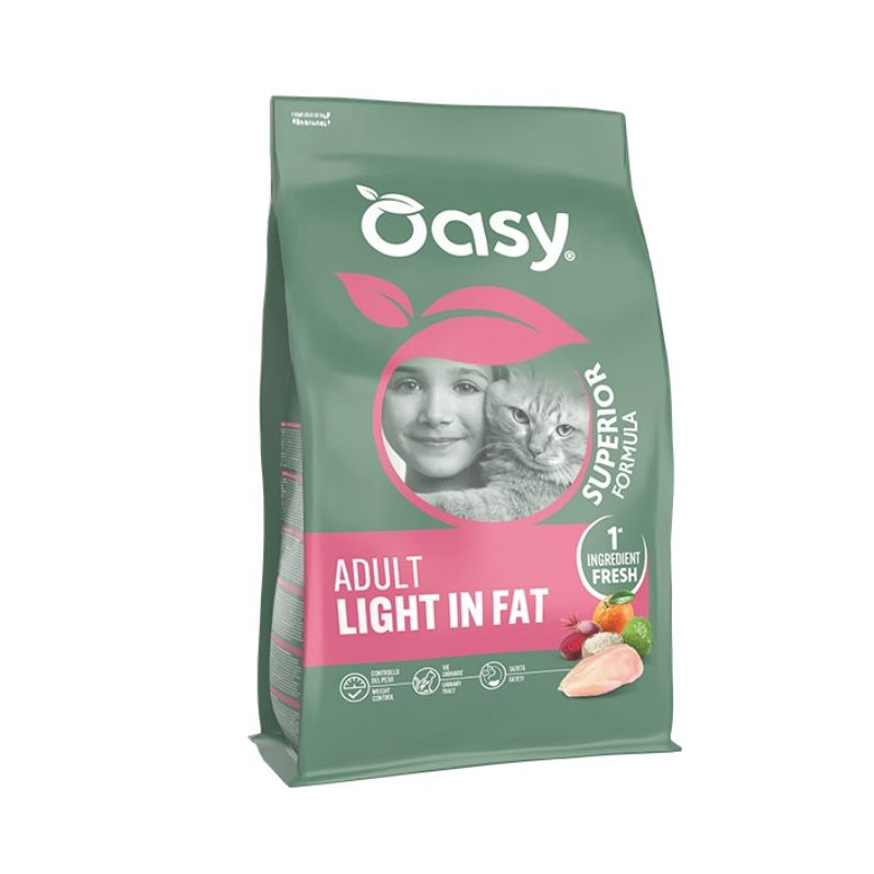 Oasy - Superior Formula Cat Adult Light in Fat 300GR