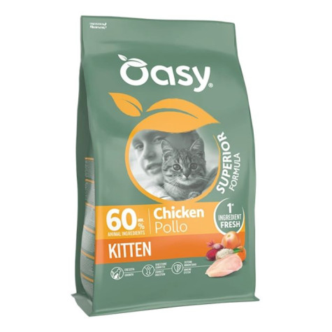 Oasy - Superior Formula Cat Kitten Pollo 300GR - 