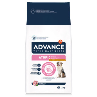 Advance - Veterinary Diet All Breeds Dog Atopic & Food Sensitivity Coniglio - 3KG (Cane) - 