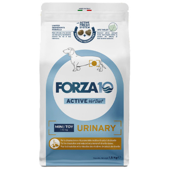 Forza10 - Active Vet Diet Urinary Adult Dog Mini Toy - 1,50KG (Cane) - 