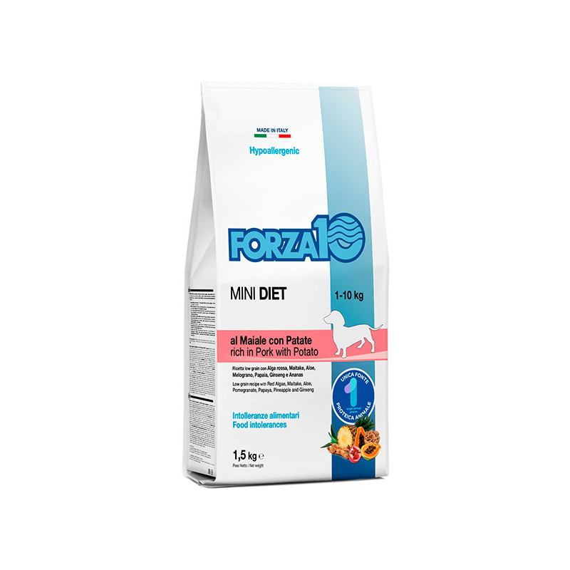 Forza10 - Mini Diet mit Schwein mit Kartoffeln - 1,50KG (Hund) Forza10 - Mini Diet mit Schwein mit Kartoffeln - 1,50KG (Hund)