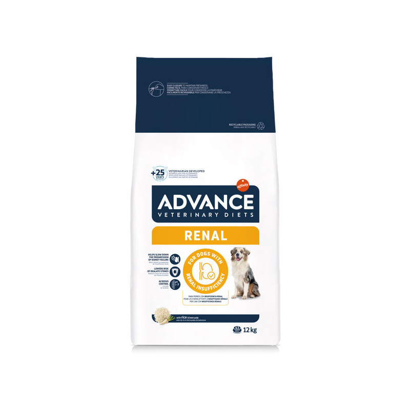 Advance - Veterinary Diet All Breeds Dog Renal Rice and Mais - 3KG (Dog)