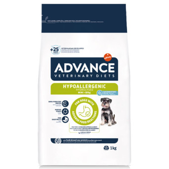 Advance - Veterinary Diet Mini Dog Hypoallergenic Soia - 1KG (Cane) - 