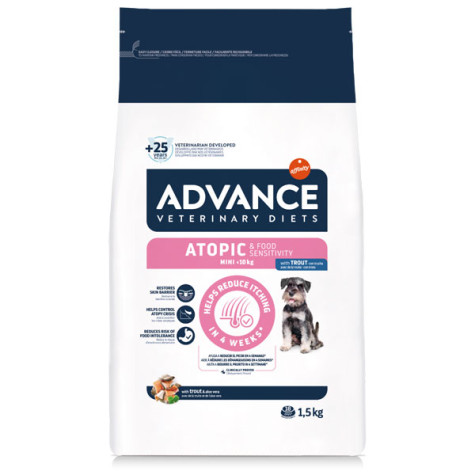 Advance - Veterinary Diet Mini Dog Atopic & Food Sensitivity Trota - 1,50KG (Cane) - 