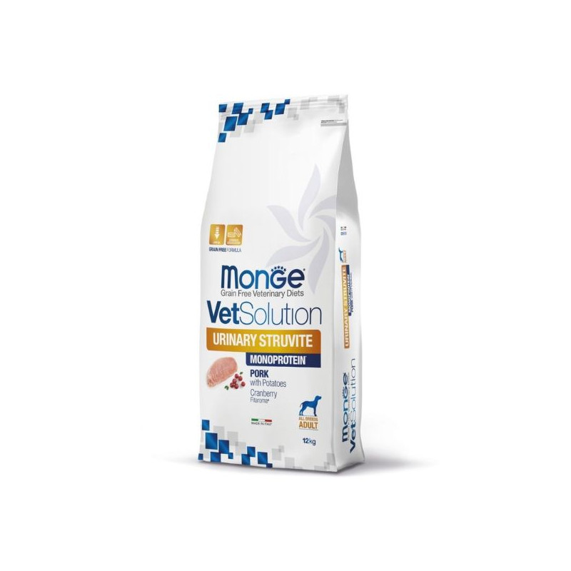Monge - Dog Diet Urinary Struvite - 12KG (Hund) Monge - Dog Diet Urinary Struvite - 12KG (Hund)