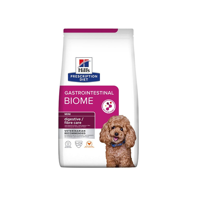 Hill's - Prescription Diet Mini Gastrointestinal Biome - 1KG (Cane) Hill's - Prescription Diet Mini Gastrointestinal Biome - 1KG (Cane)